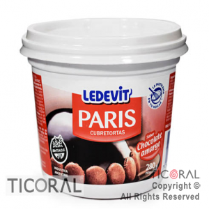 CREMA PARIS POTE X 280GR LEDEVIT CUBRETORTAS x 16